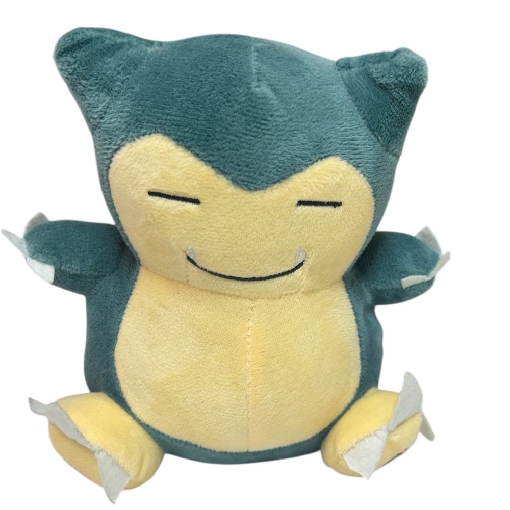 Pokemon Snorlax Plush Toy - Blue and Yellow